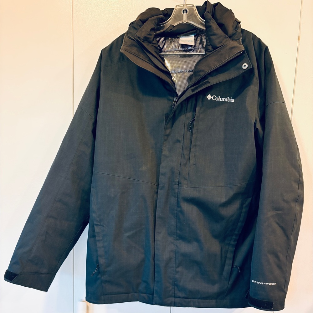 Columbia Men's Dark Blue/Black Interchange Jacket